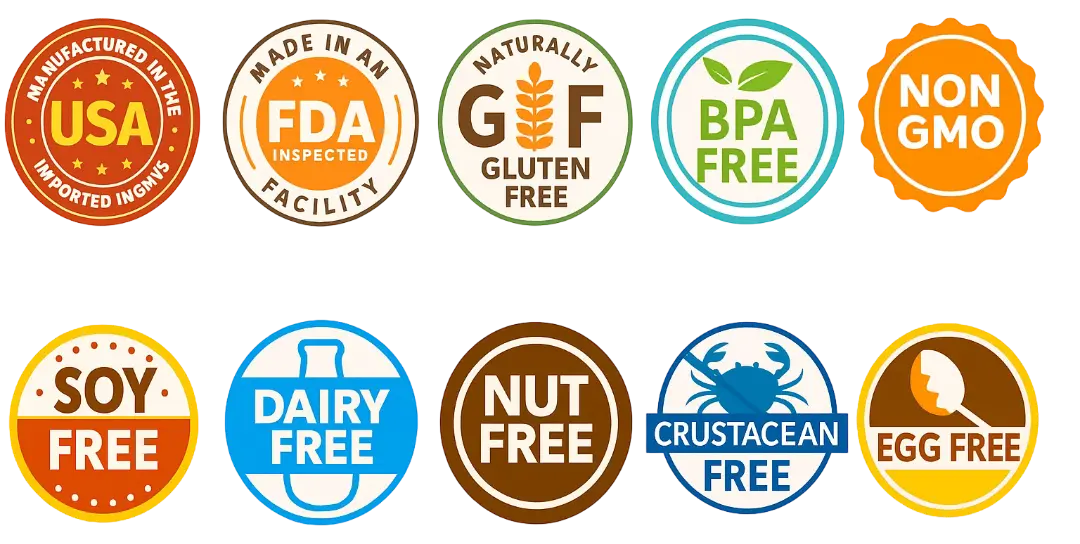 Mitolyn Certification Badges